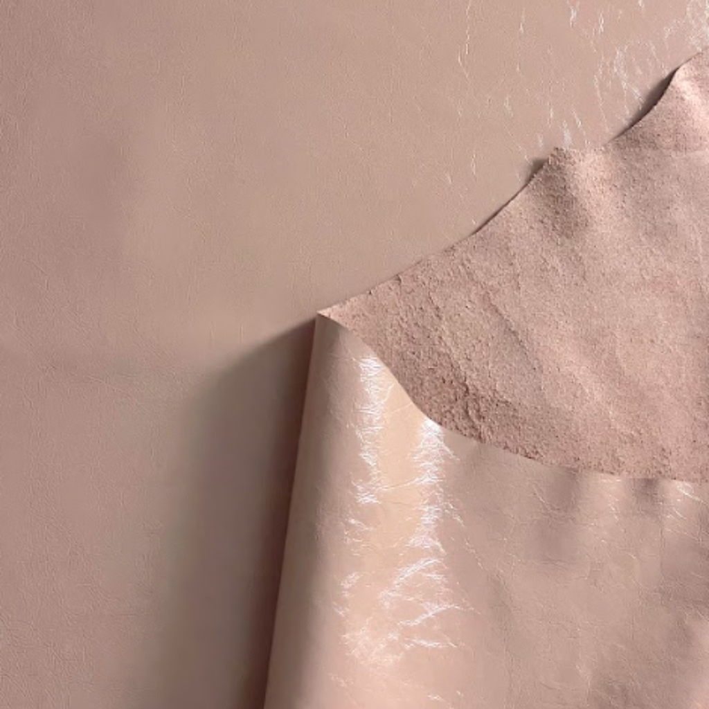 Ballerina Pink Patent Smooth and Supple Calfskin
