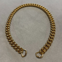 Set of 6 Gold Brass Chains