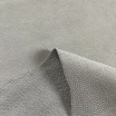 Vachette nubuck Embossée Galuchat Souple Bi ton Gris perle - Gris foncé