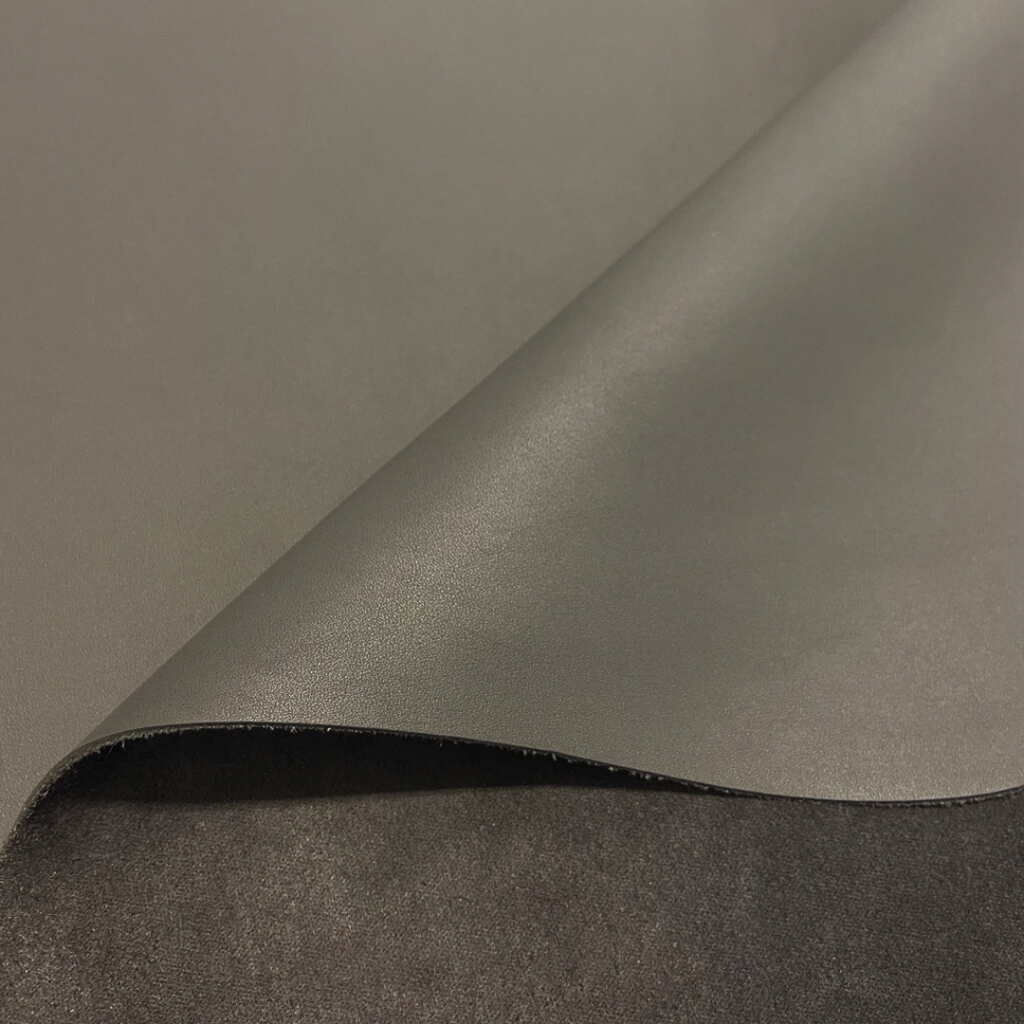 Grey Soft Classic Smooth Calfskin