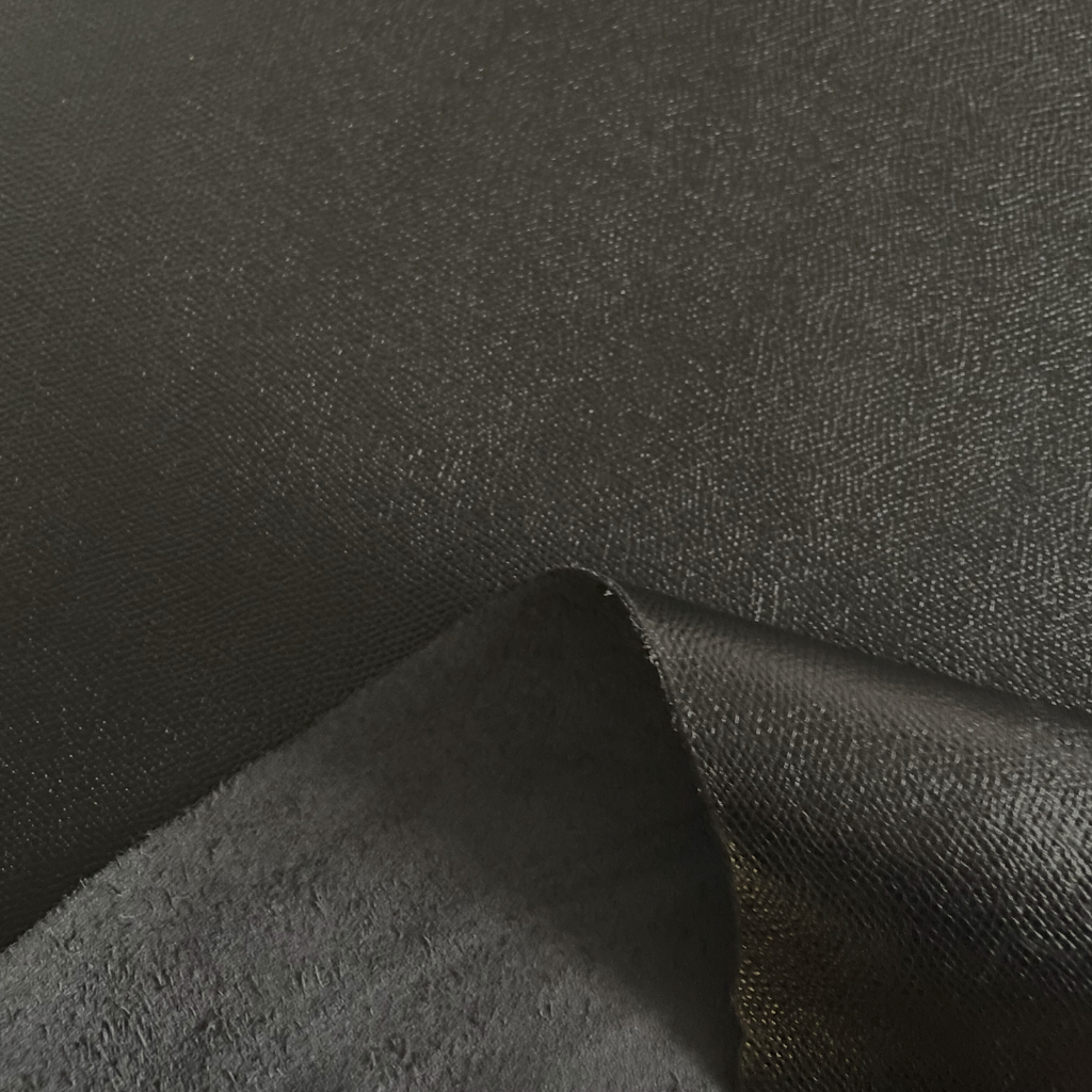 Black grained & firm classic calfskin