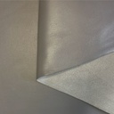 Gray Taupe Smooth Firm Shiny Calfskin