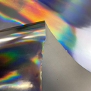 Veau Lisse Ferme Vernis métalisé Argent Iridescent