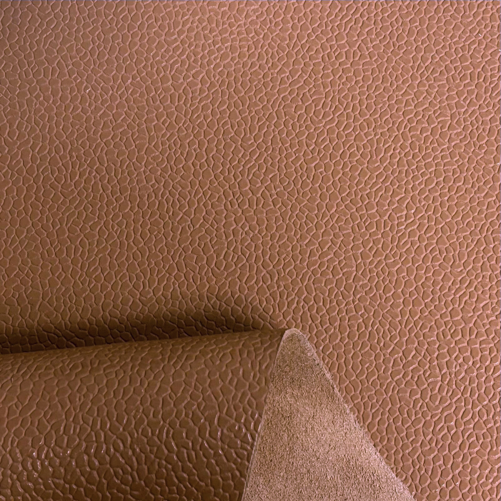 Tan Caviar Grained & Supple Shinny Calfskin