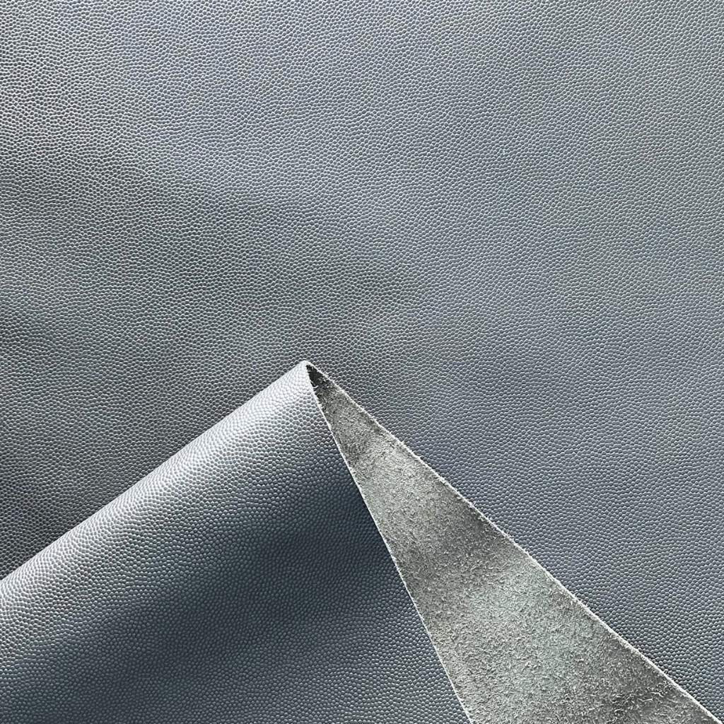   Veau Grainé mini caviar Souple Brillant Gris anthracite