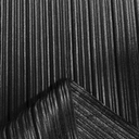 Toile de Veau tressé coloris Noir