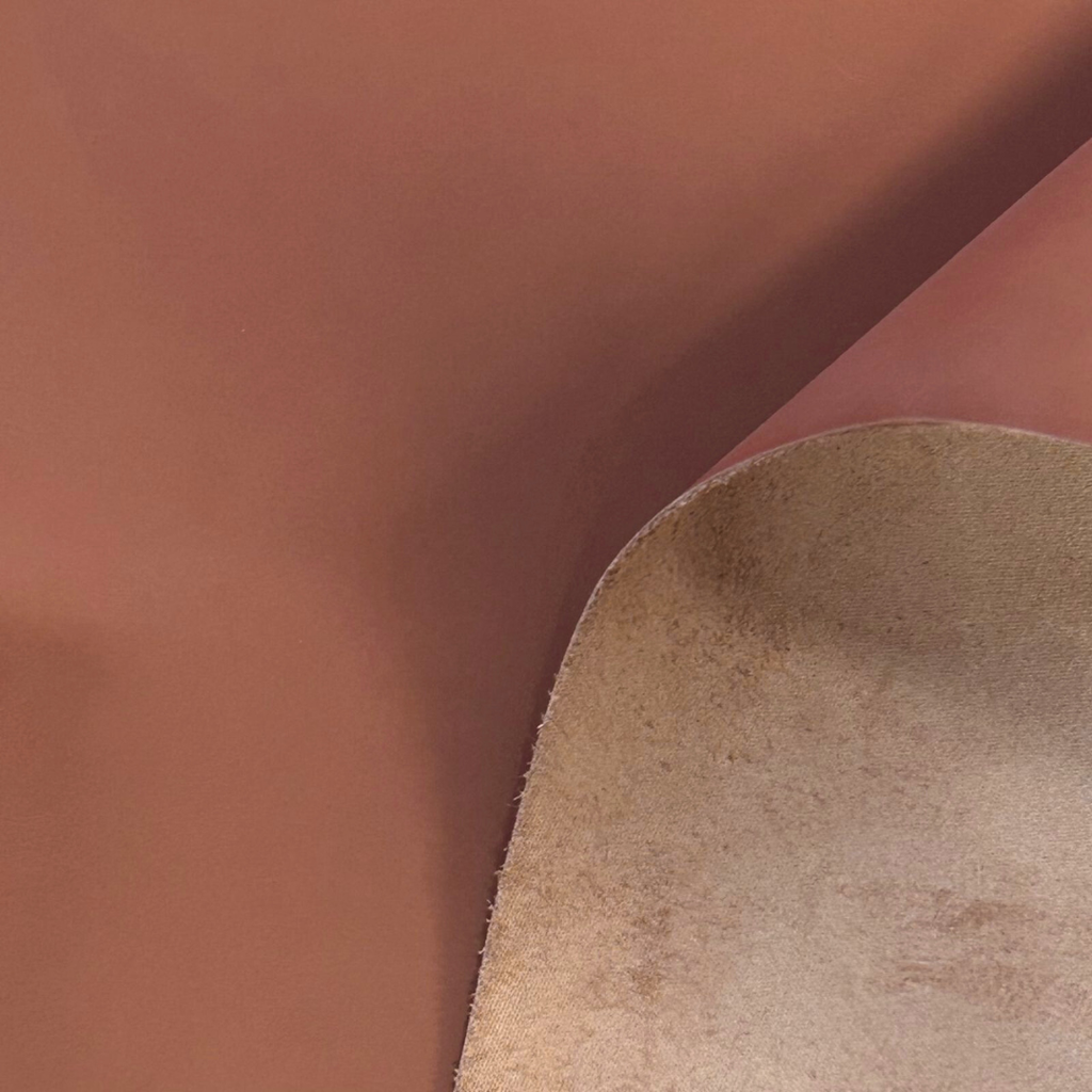 Cognac Smooth & Firm Calfskin