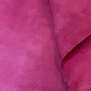 Fuschia  Smooth Suede & Supple Goatskin