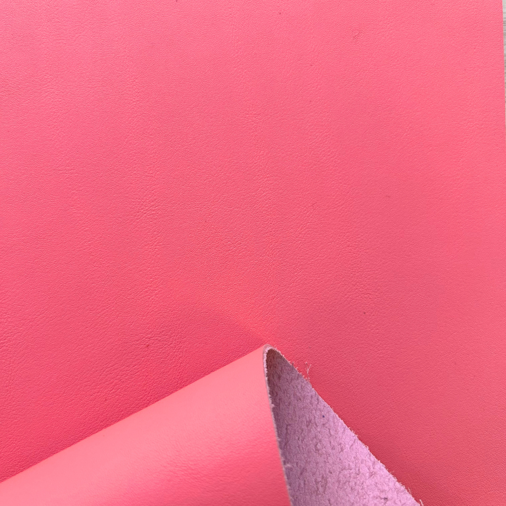 Chute - veau lisse souple mat Rose Barbie®