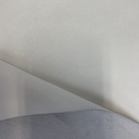 White mini-caviar grained & supple matte calfskin