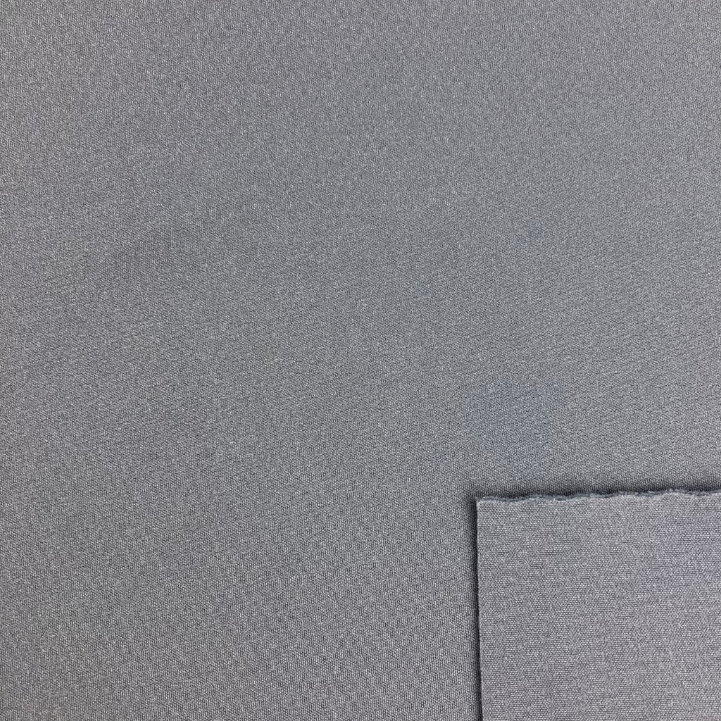Grey polyamide/elasthane thick Jersey