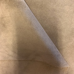 [TE-VE-LI-1T-00002] [Bientôt dispo] Croûte de cuir Veau Lisse Souple Velours Taupe