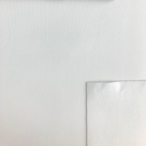 [TEX-JAC-JR-PA-1B-00001] White polyamide/elasthane thick Jersey