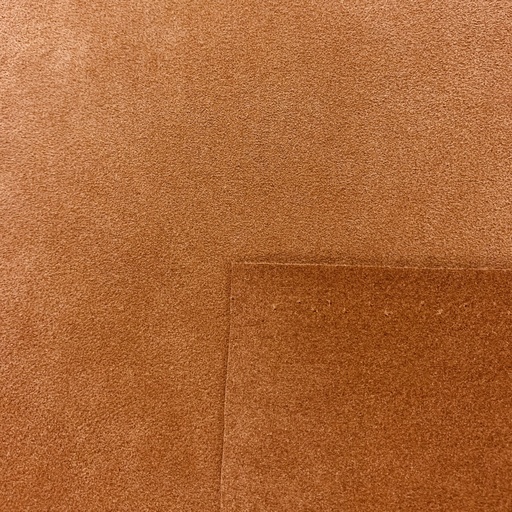 [TEX-ALC-MF-PL-1F-00008] Tawny Polyester Alcantara Microfibre