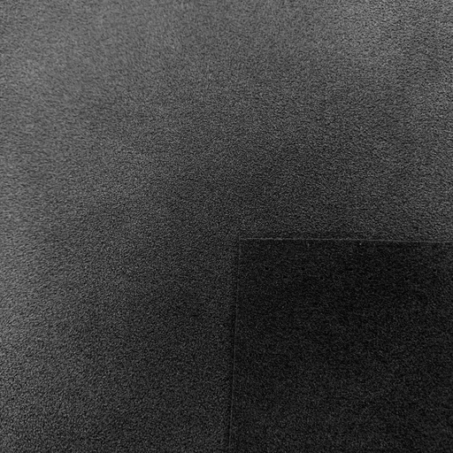 [TEX-ALC-MF-PL-1N-00011] Charcoal black Polyester Alcantara Microfibre