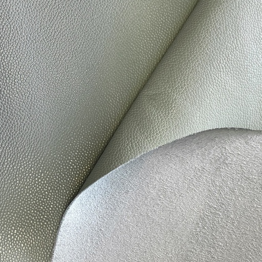 [HA-VE-GR-2V-00276]   Veau Grainé caviar Souple Brillant Vert céladon