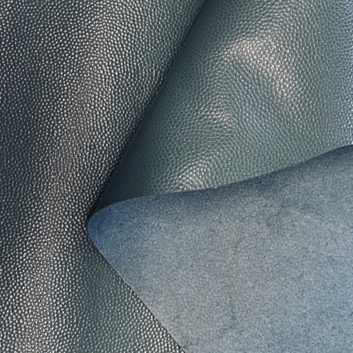 [HA-VE-GR-2V-00278] Green Supple Mini Caviar Grained Calfskin
