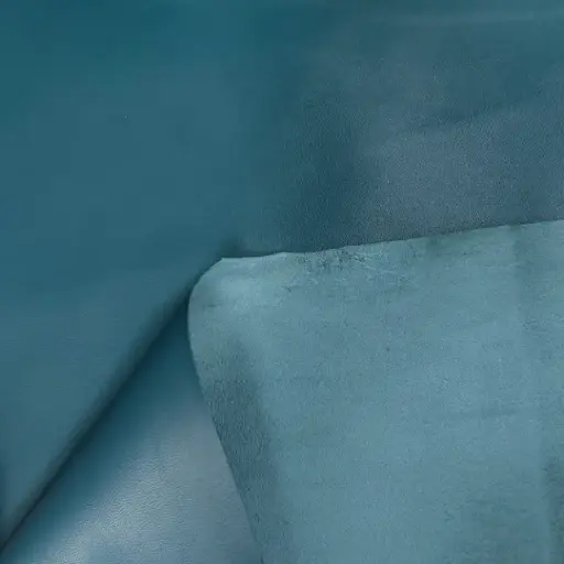 [BJ-AG-LI-3B-00005] Duck Blue Smooth & Supple Lambskin