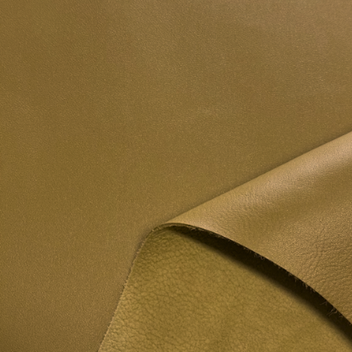 [AB-AG-LI-2V-00007] Olive Green Smooth & Supple Lambskin