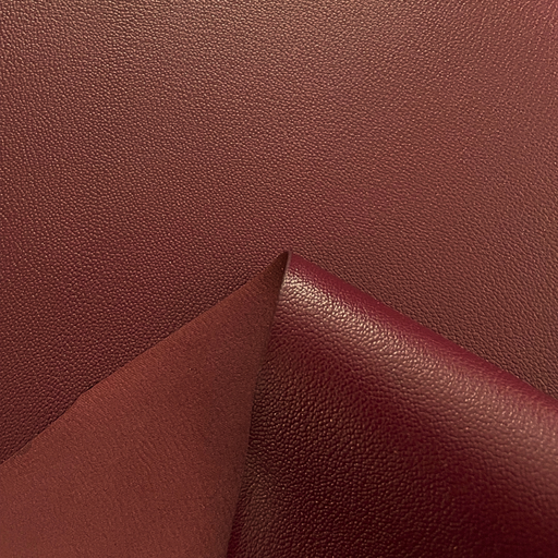 [AR-CH-GR-2B-00005] Burgundy small grained & firm classic goatskin