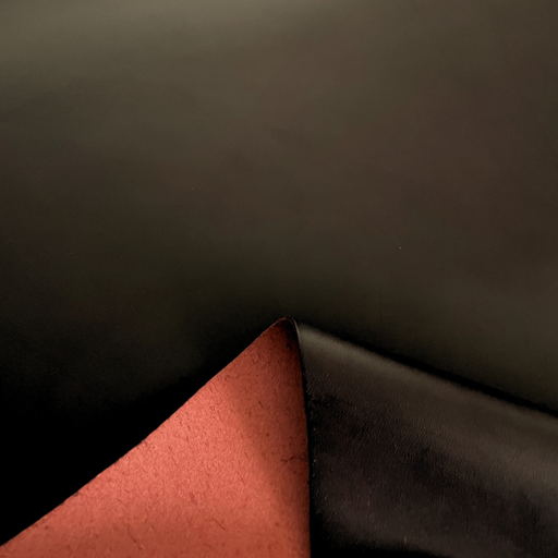 Veau Grainé Ferme Cordovan Aniline Bordeaux foncé