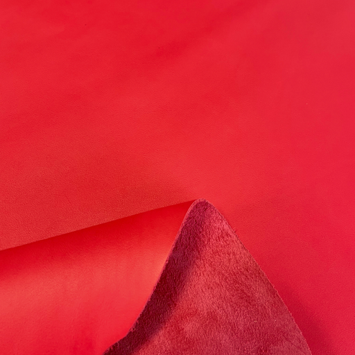 [MN-VE-GR-1R-00032] Veau lisse Souple Classique Rose corail