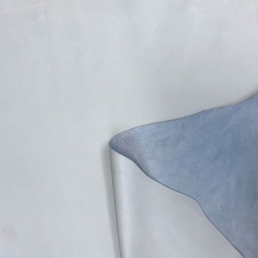 [HA-VE-LI-3B-00344] Light Blue Smooth & Supple Calfskin