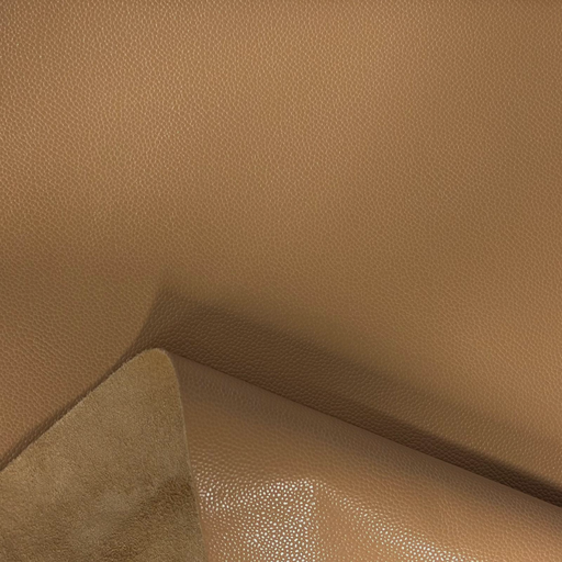 [HA-VE-GR-2N-00361]   Veau Grainé mini caviar Souple Brillant Tan