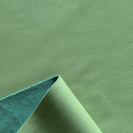 [HA-VE-GR-2V-00356]   Veau Grainé caviar Souple Brillant Vert pomme