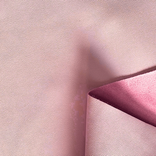 [HA-VE-GR-1R-00360]   Veau Grainé mini caviar Souple Brillant Rose dragée