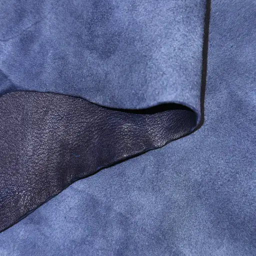 [AM-CH-VN-3B-00011] Navy Smooth Suede & Supple Goatskin