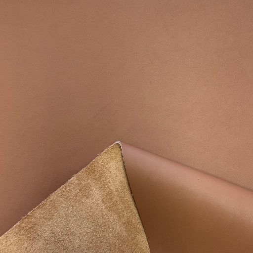 [CH-HM-VE-LI-1M-0001] Chute - veau lisse souple mat camel