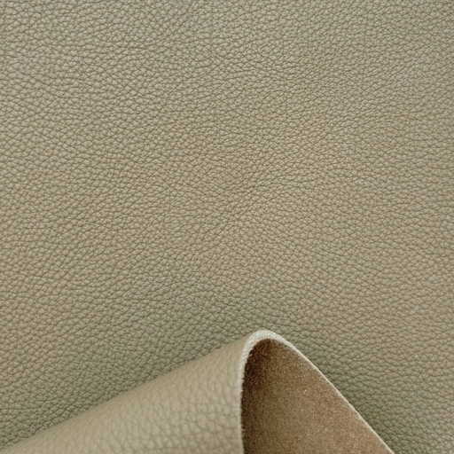 [CH-HM-TA-GR-1T-0006] Chute - taurillon grainé souple taupe clair
