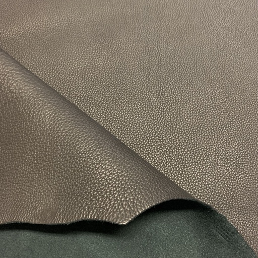 [LU-VE-GN-1G-00001] Veau Grainé Naturel Souple Finition Semi-aniline Plomb